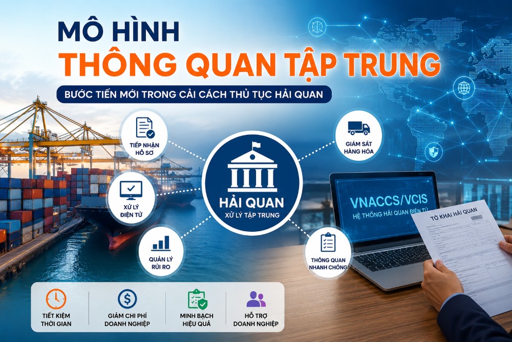 Mô hình thông quan tập trung