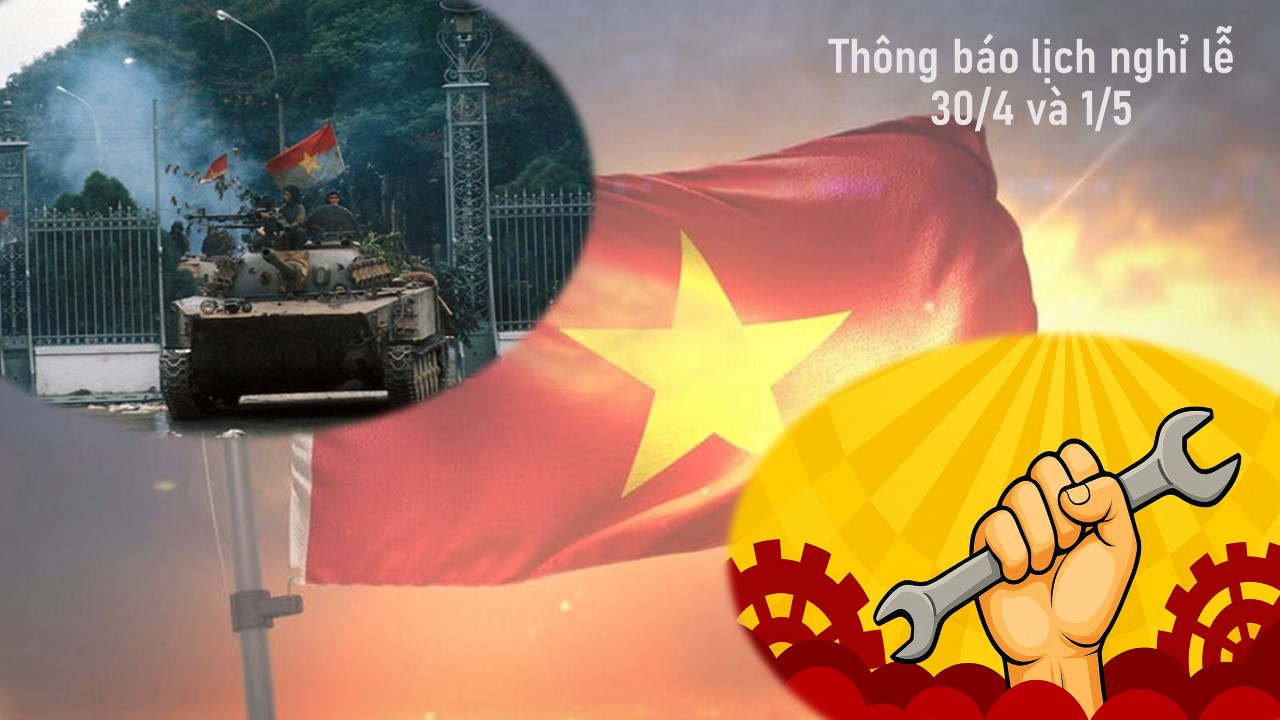 Vinalogs thông báo lịch nghỉ lễ 30/4 - 1/5