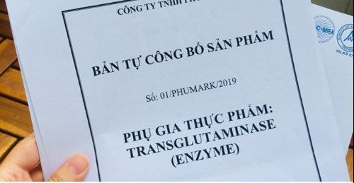 Bản tự công bố sản phẩm: Phụ gia thực phẩm